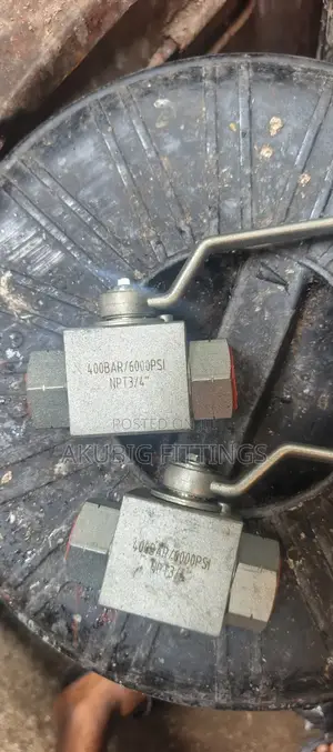 3/4" High-Pressure Hydraulic Ball Valves