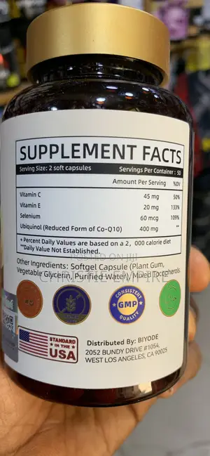 BIYODE Ubiquinol CoQ10 400mg