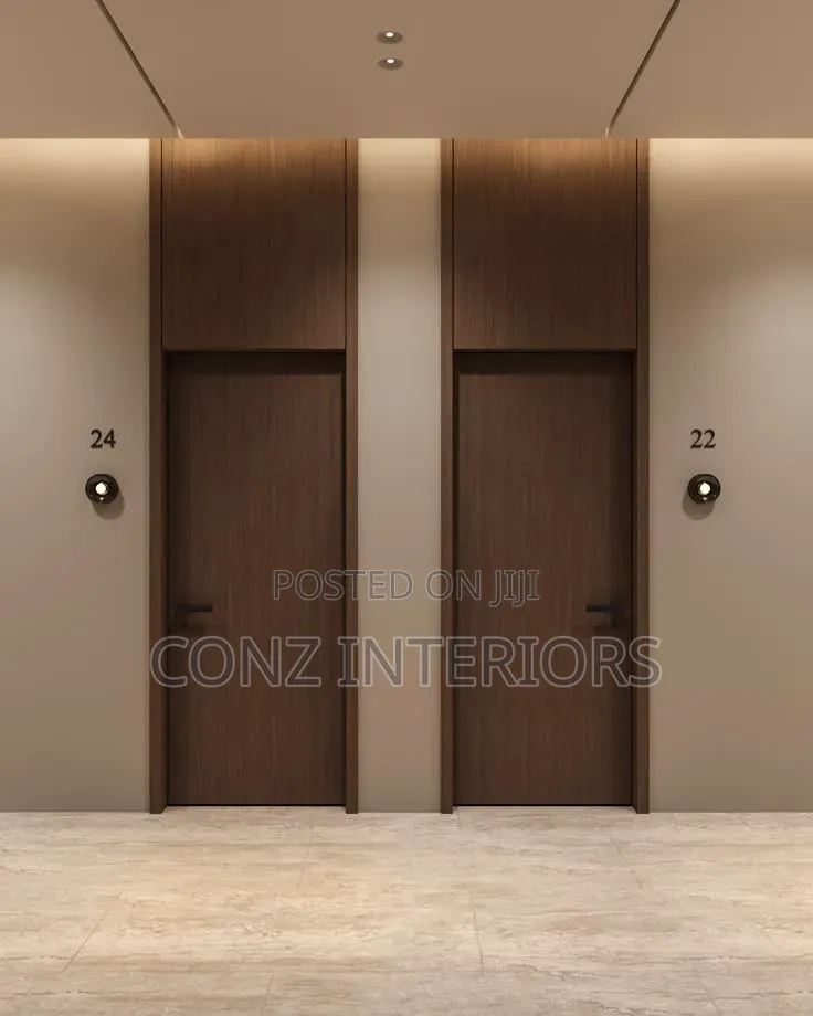Hotel Doors and Wall Cladding