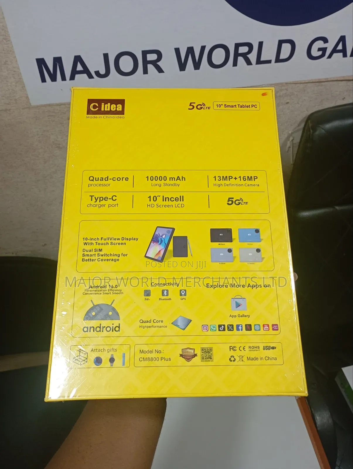 New C idea CM8800 Plus 1 TB Black