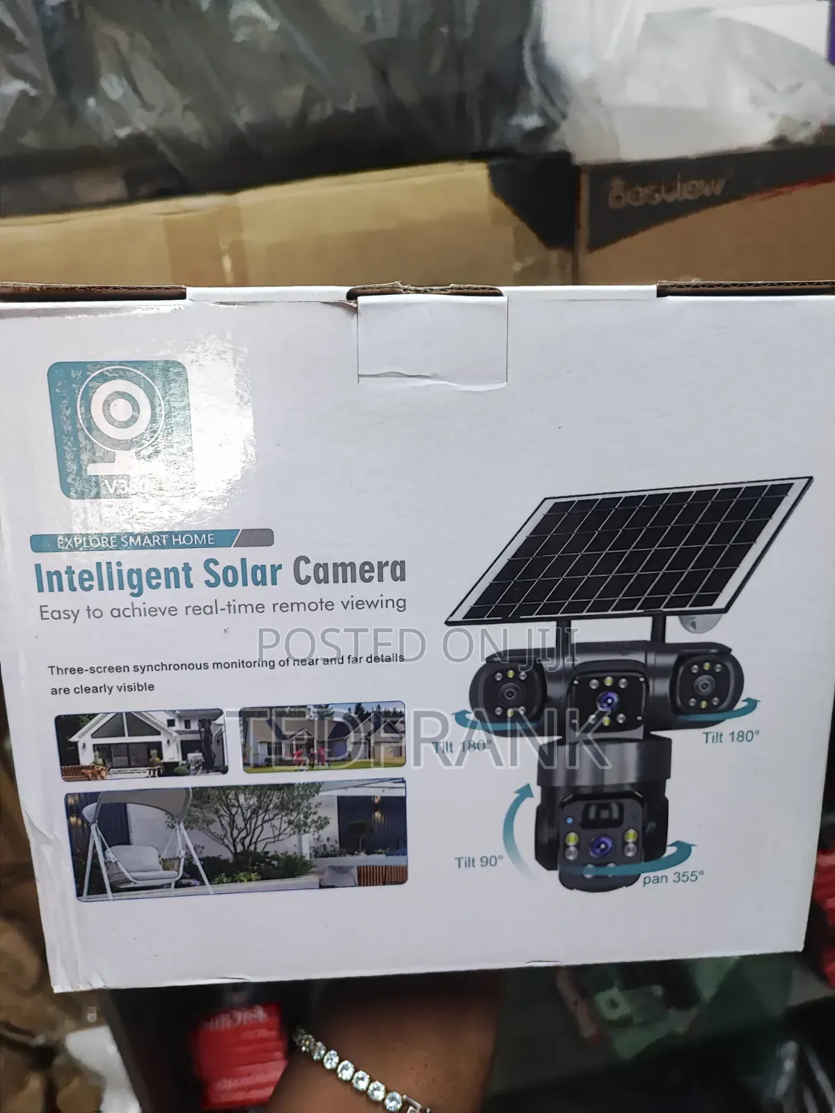V380 Intelligent Solar Camera