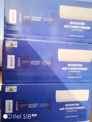 Maxi Inverter Air Conditioner 1.5HP White Colour