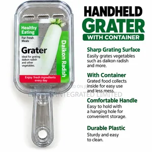 Handheld Vegetable Grater With Container