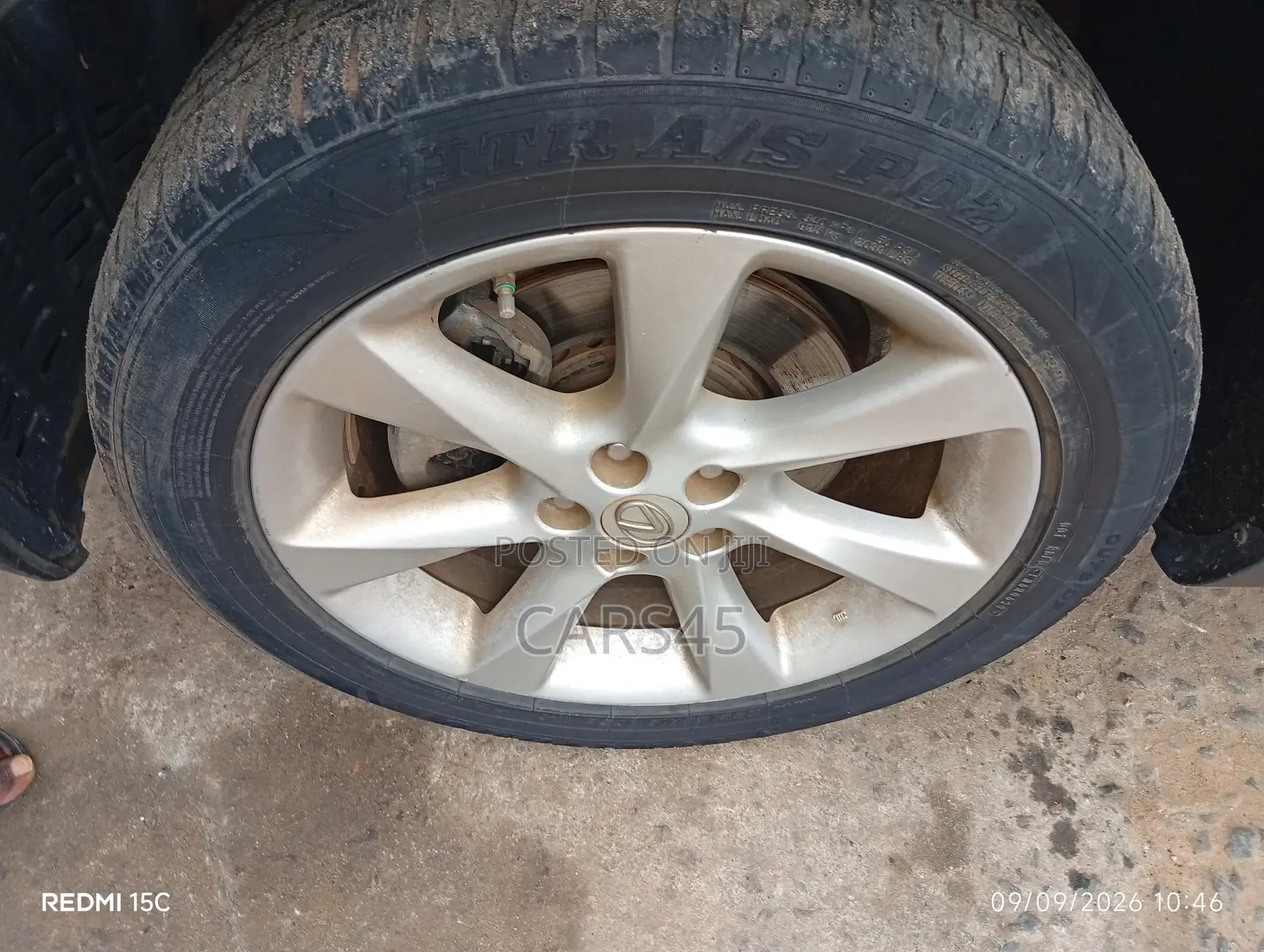 Lexus RX 2012 Gray