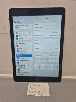 Apple iPad Air 2 32 GB Gray