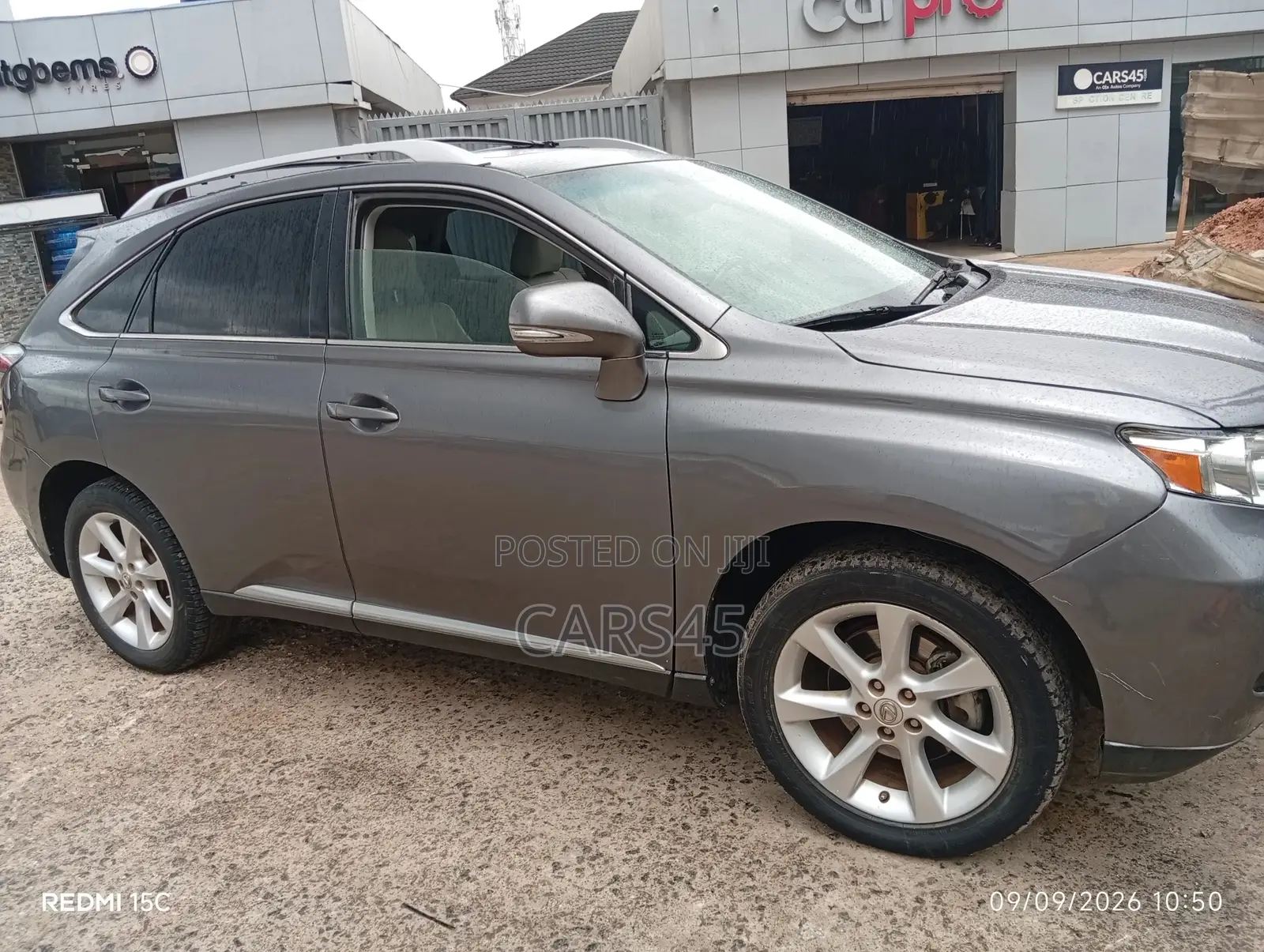 Lexus RX 2012 Gray