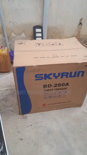Factory-Sealed SkyRun BD-260A Chest Freezer Ready for Use