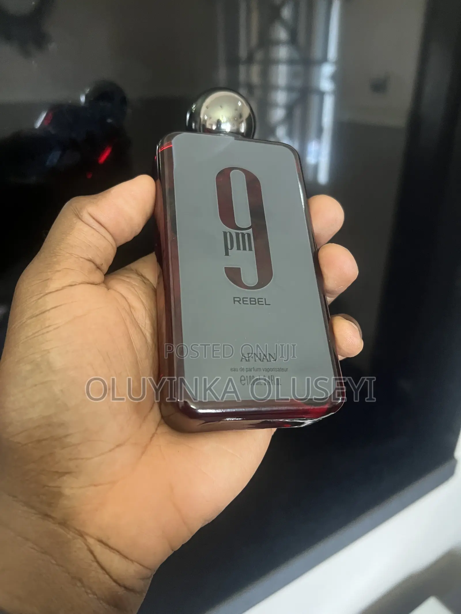 Original Open Box 9pm Rebel by Afnan
