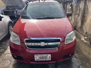 Chevrolet Aveo 1.2 Sedan T250 2011 Red