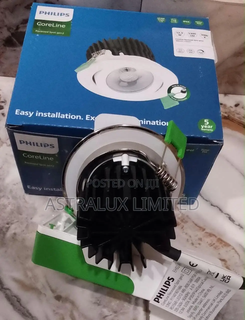 Philips 12.3w Coreline Recessed Spot Light