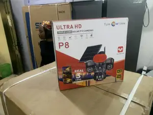 Triple Lens Ultra HD Solar PTZ Outdoor Security Camera