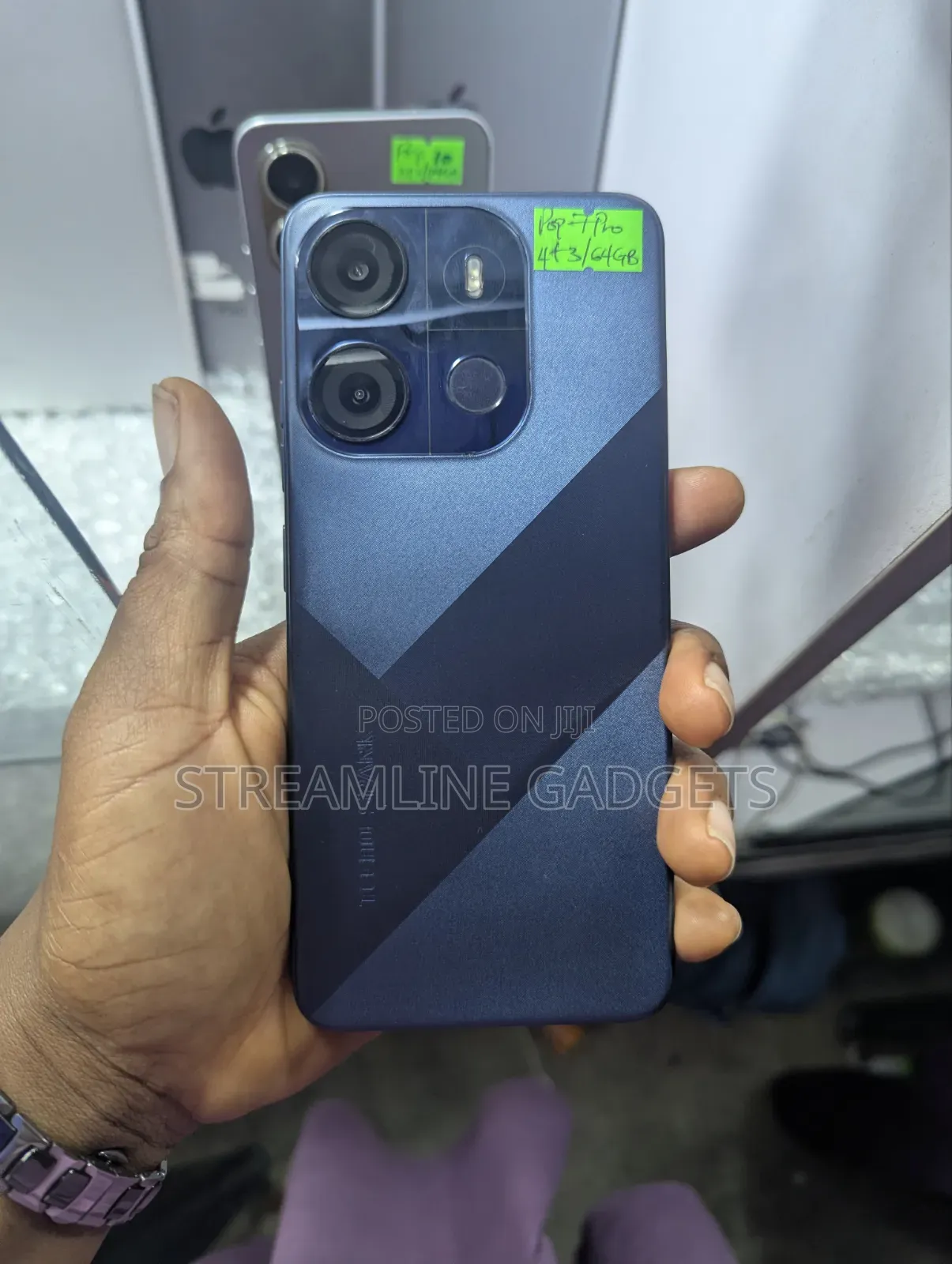 Tecno Pop 7 Pro 64 GB Blue
