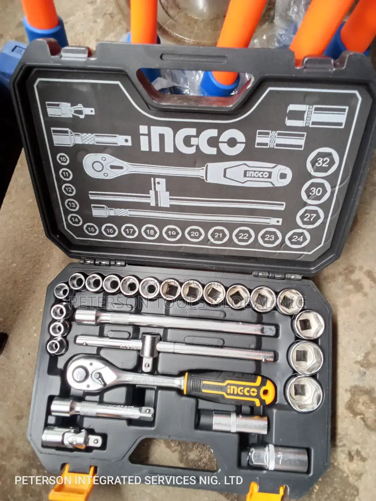 1/2" Ingco Socket Set
