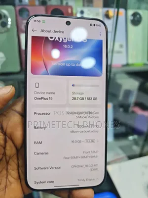 OnePlus 15 512 GB Black