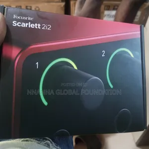 Focusrite Scarlet 2i2 4th Gen Audio Interface