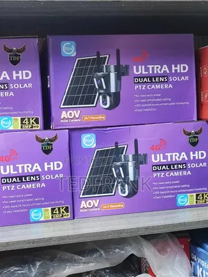 TDF 4G LTE Ultra HD Dual Lens Solar PTZ Camera( Double Les)