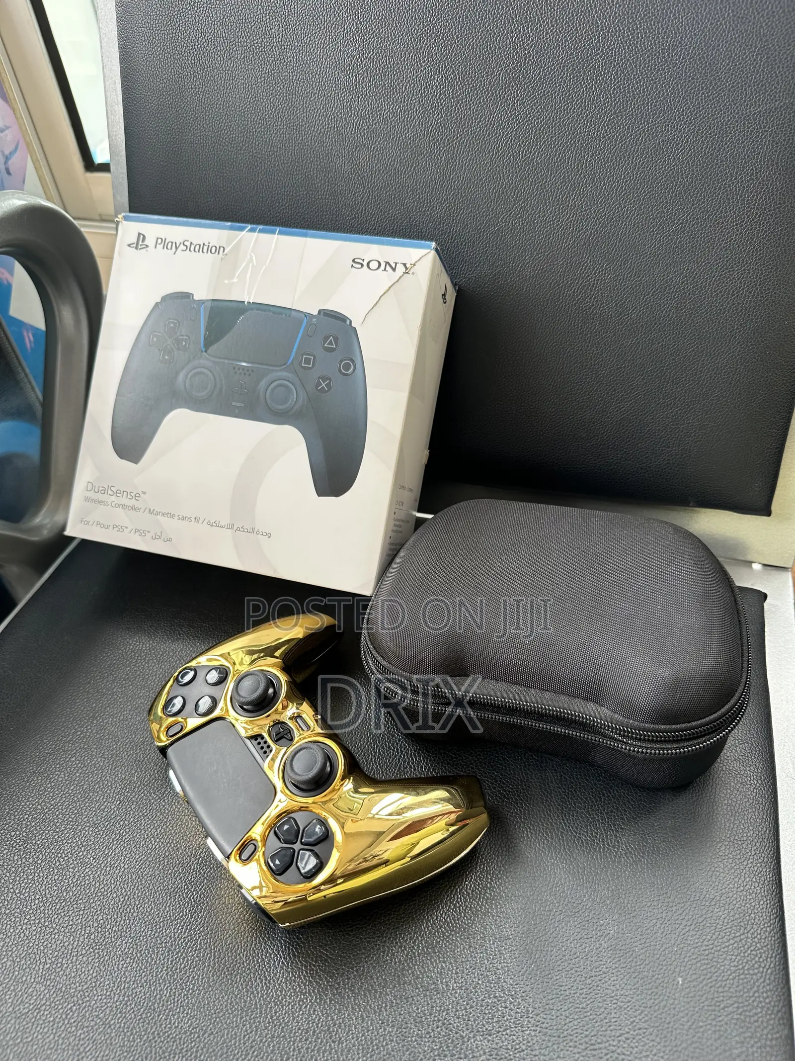 PlayStation5 DualSense Wireless Controller With Storage Bag and Case!