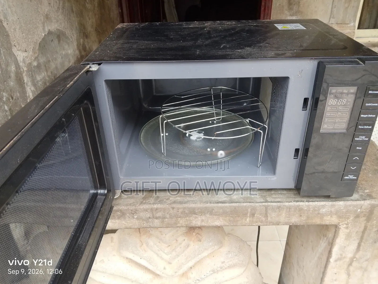 Microwave and Grill