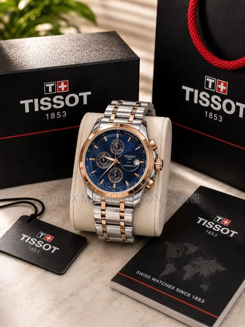 Original Tissot Chain Strap Active Chronograph Wristwatch