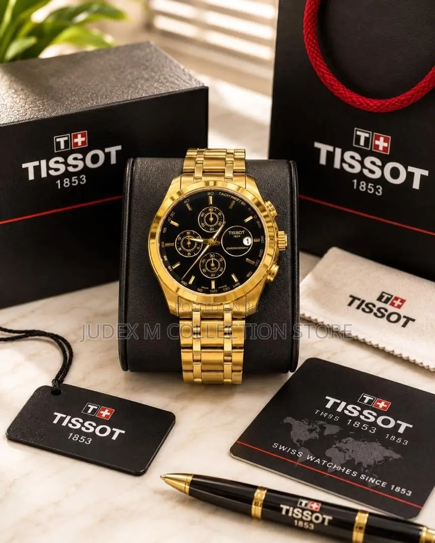 Original Tissot Chain Strap Active Chronograph Wristwatch
