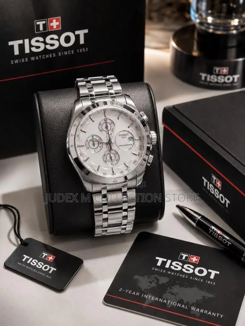 Original Tissot Chain Strap Active Chronograph Wristwatch