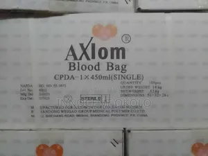 Axiom Single Blood Bag