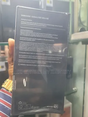 New Samsung Galaxy S20 Ultra 256 GB Black