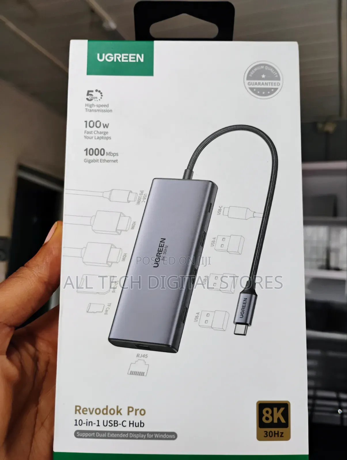 UGREEN Revodok Pro 10-in-1 USB-C Hub