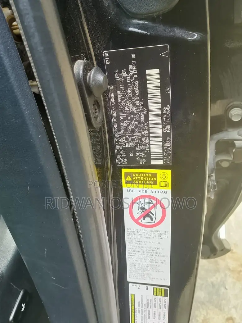 Lexus RX 2010 Black