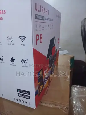 Wireless Triple Camera Solar PTZ Security System