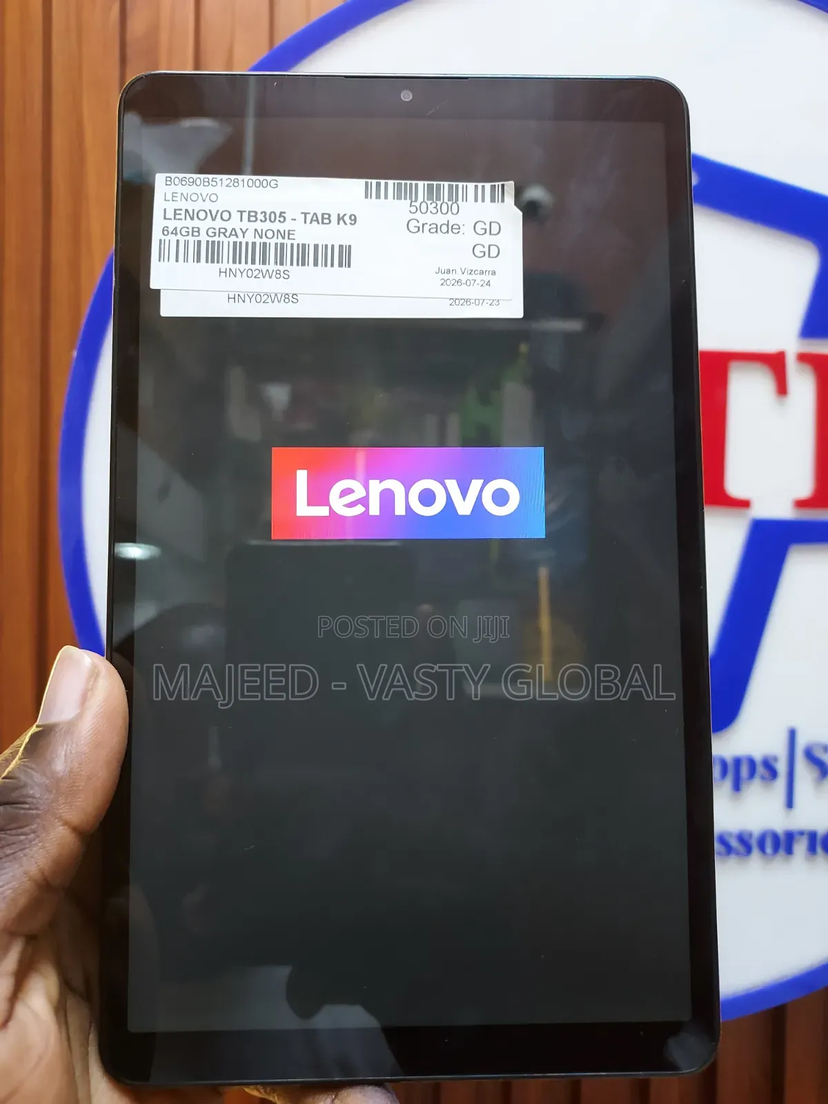 Lenovo Tab K10 64 GB Gray