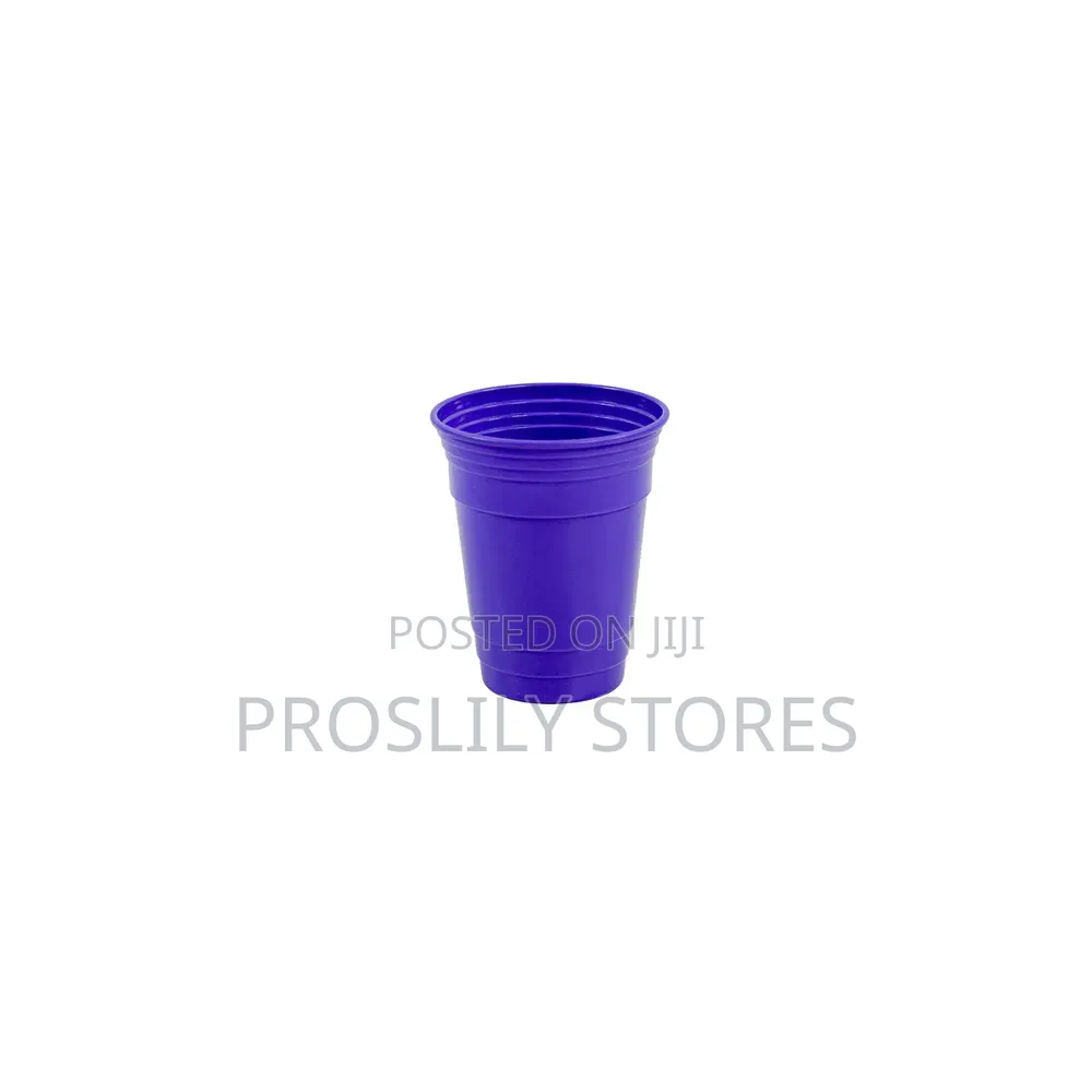 Multicoloured Party Cups Reusable X 72pcs