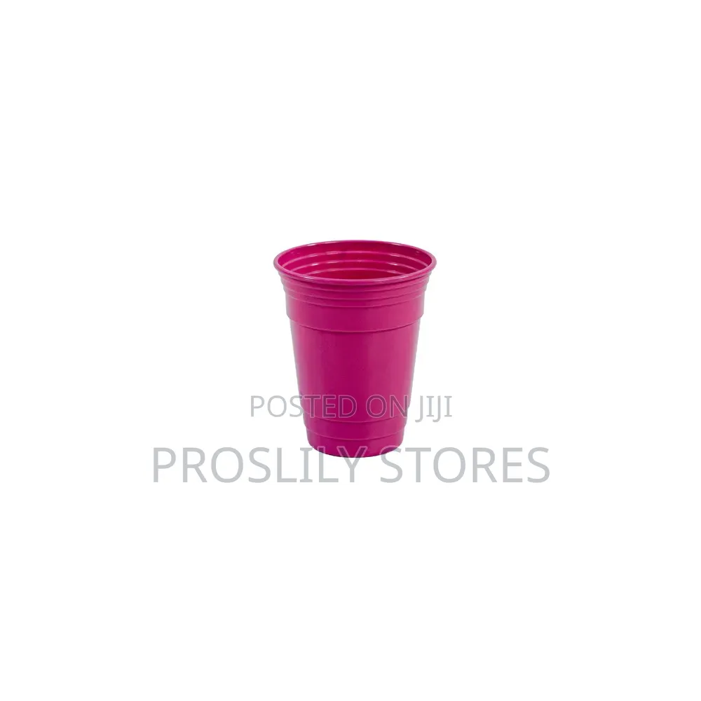 Multicoloured Party Cups Reusable X 72pcs