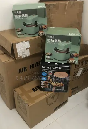 Silver Crest German Technology Digital Airfryer and Xianke Airfryer