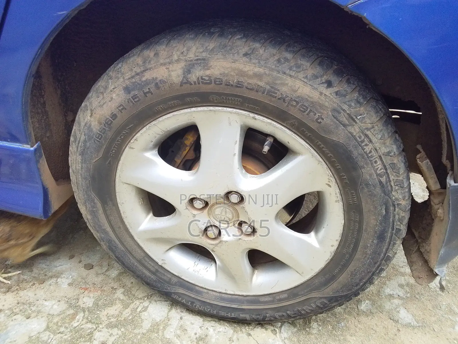 Toyota Corolla Verso 2002 Blue