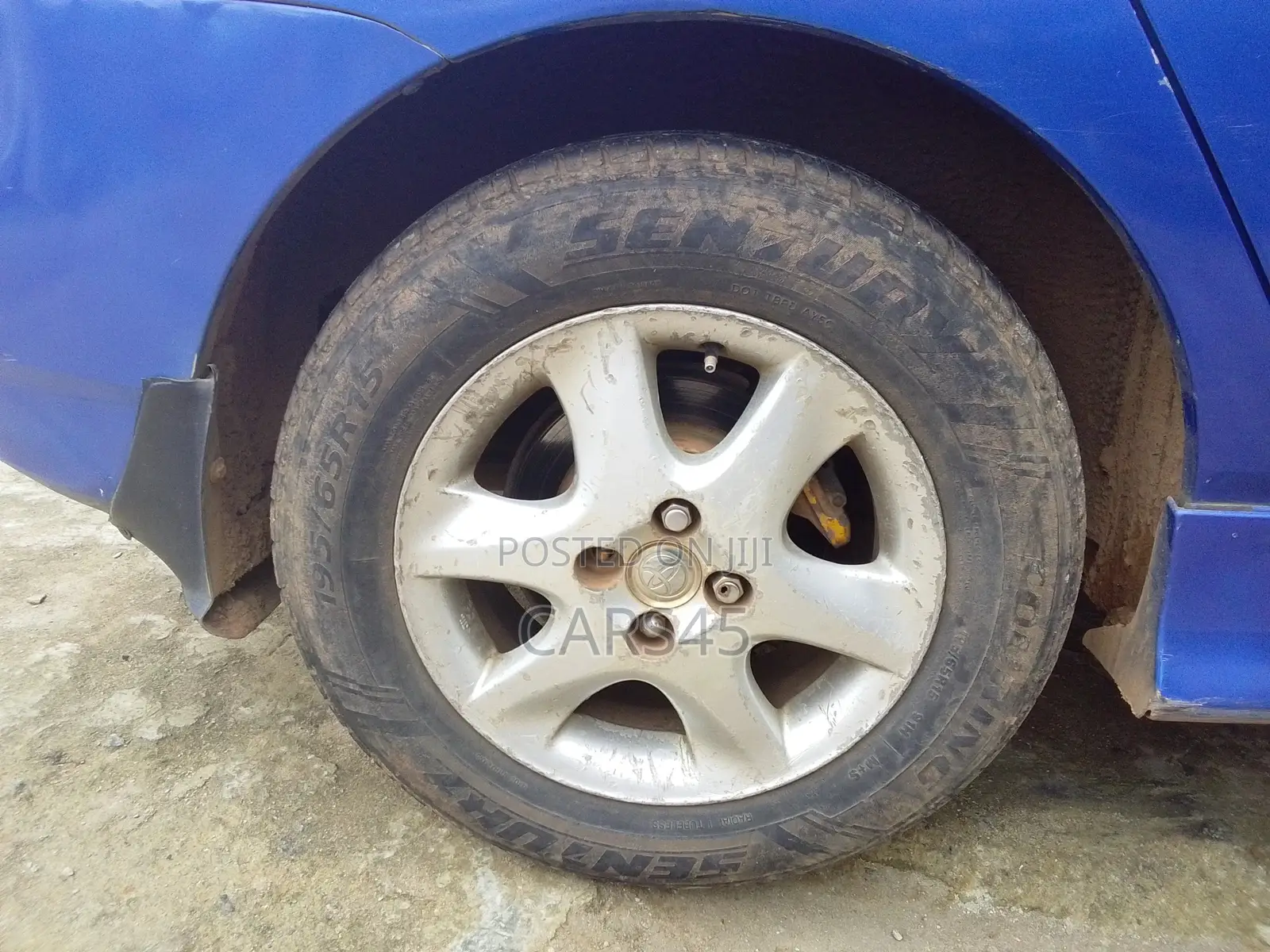 Toyota Corolla Verso 2002 Blue