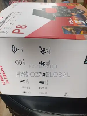 Solar Powered 360° PTZ Security Camera With Multiple Lenses