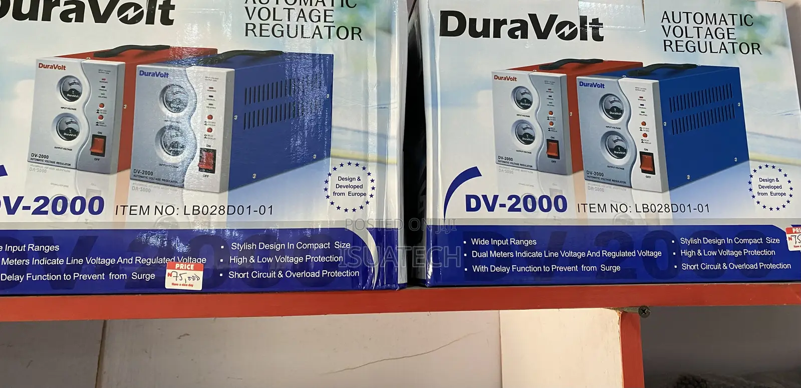 Stabilizer Duravolt 200amp/1000amp