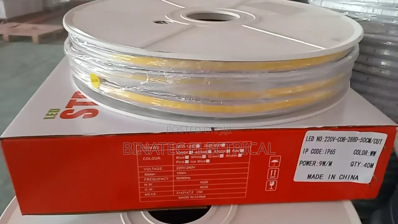 COB LED Rope Light – Bright Flexible Decorative Lighting