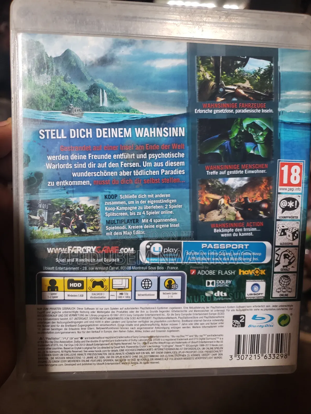 Playstation 3 FAR CRY 3