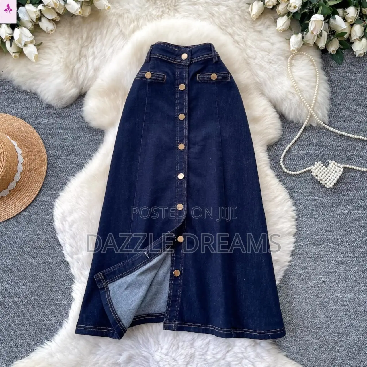 Button Skirt