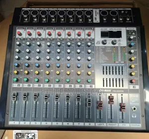 Yamaha 8 Channel Powered Mixer Amplifier With USB, Equalizer