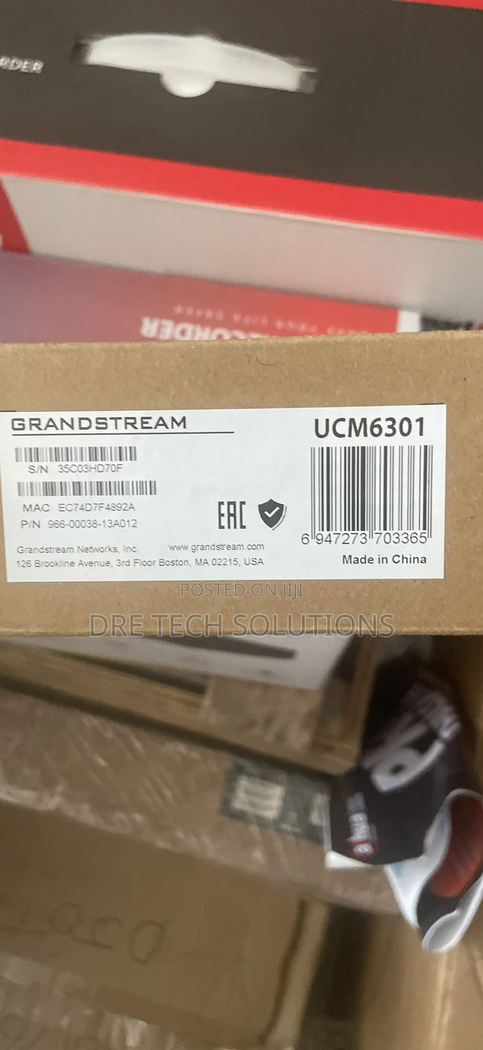 Grandstream Ipbx UCM 6301