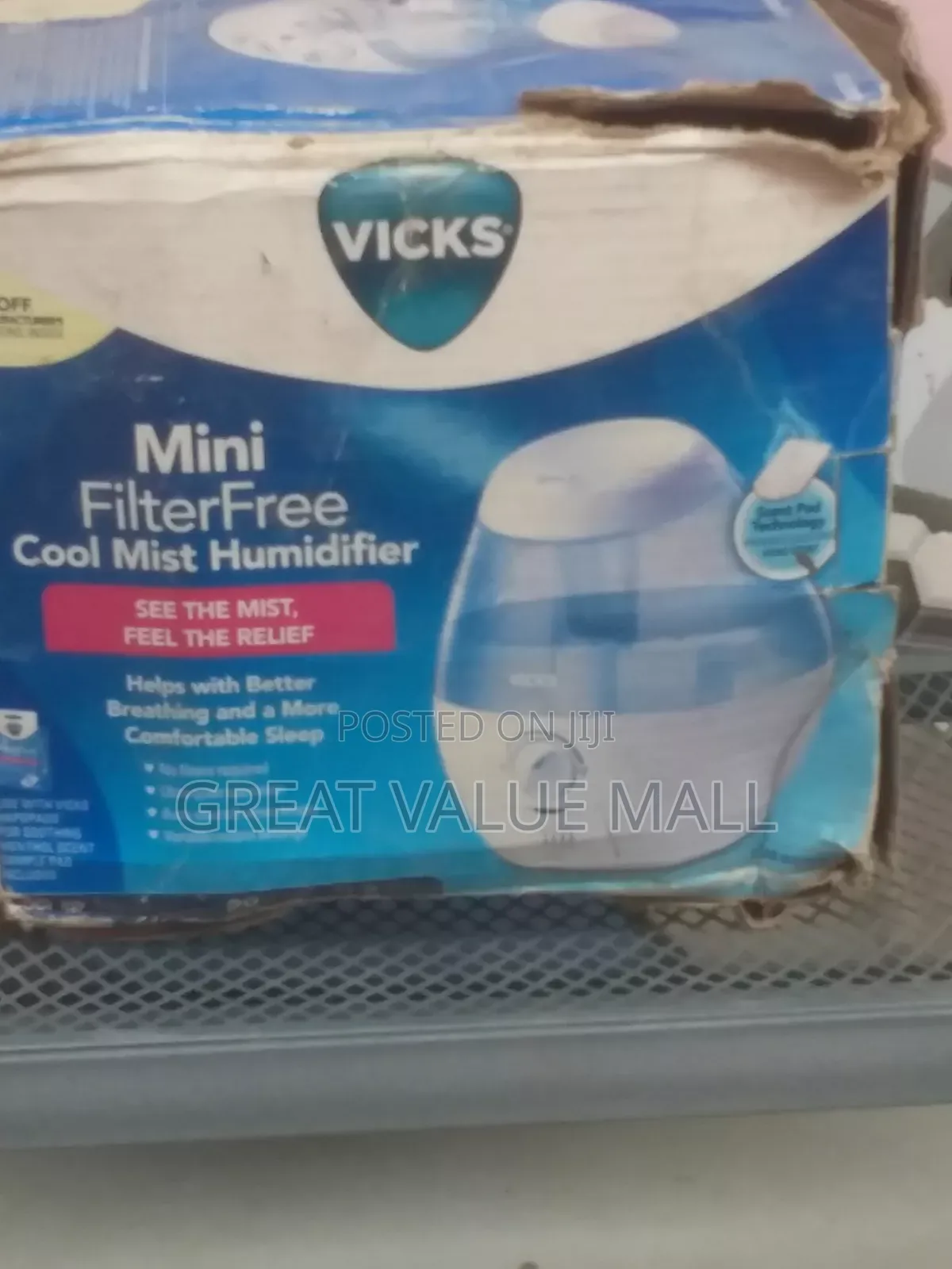 Mini Filterfree Cool Mist Humidifier