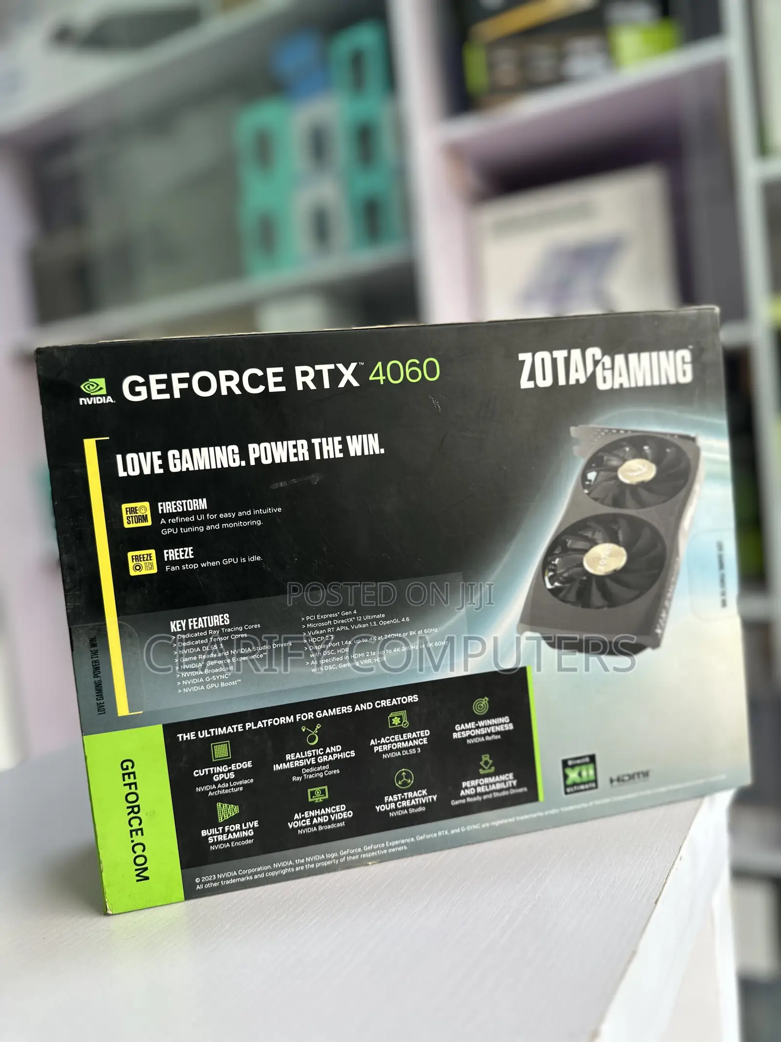 ZOTAC GAMING GEFORCE RTX 4060 8gb Desktop Graphics Card