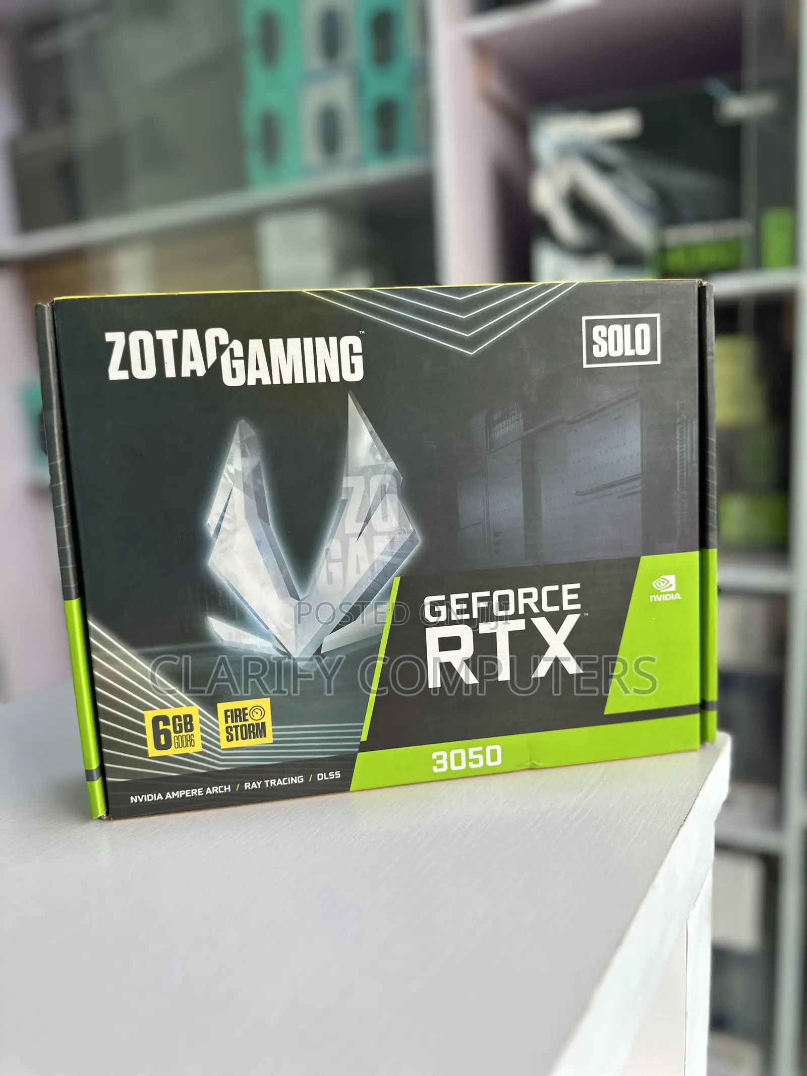 Zotac Gaming GeForce RTX 3050 6GB Solo Desktop Graphics Card