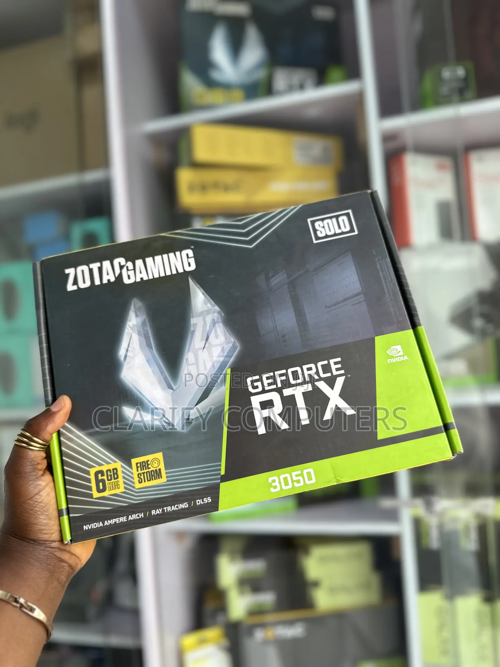 Zotac Gaming GeForce RTX 3050 6GB Solo Desktop Graphics Card