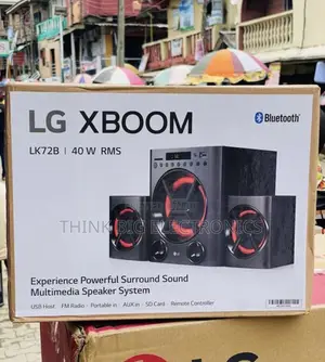 Original LG XBOOM LK72B Multimedia Speaker System - 40W RMS