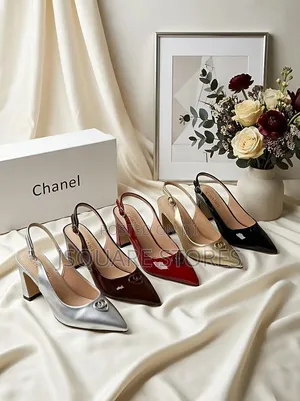 Original Block Heels, Big Feet Mules/Sandals. Available in Size 37- 44