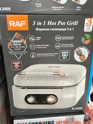 High Quality RAF 3in1 Hot Pot Grill
